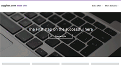 Desktop Screenshot of copybar.com