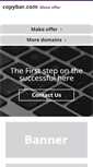 Mobile Screenshot of copybar.com